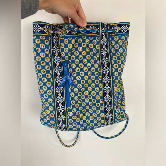 Vintage Vera Bradley Drawstring Backpack - Picture 6 of 8